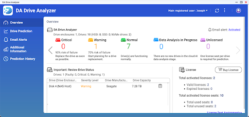 drive health status