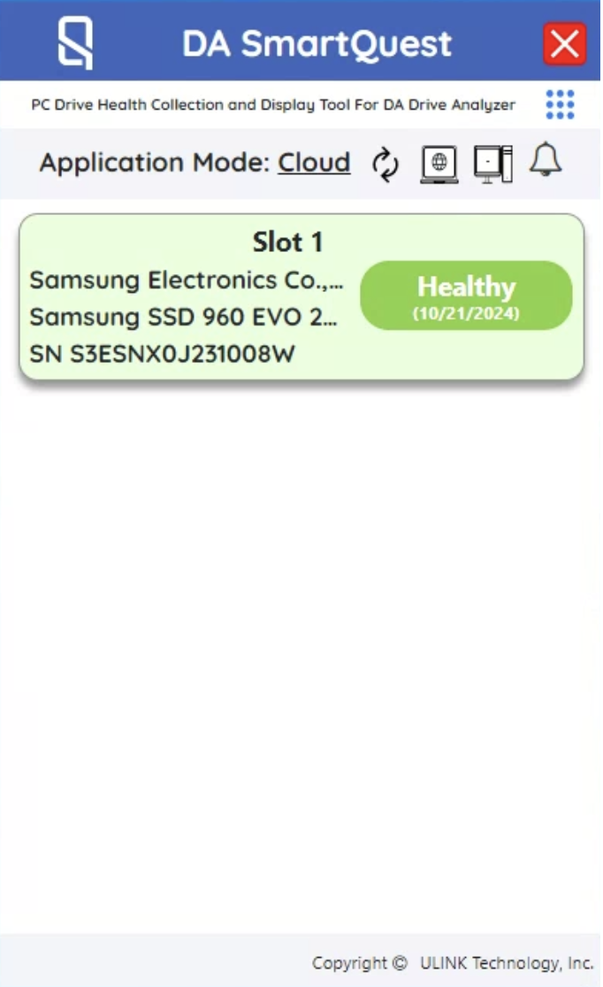 Front page of DA SmartQuest